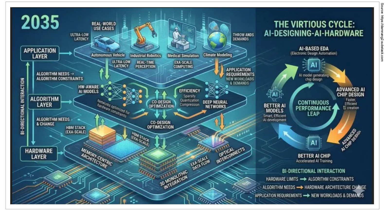 2035: The Virtuous Cycle - AI Designing AI Hardware